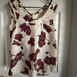 Costa Blanca - Tank Top Scooped low Back with tie